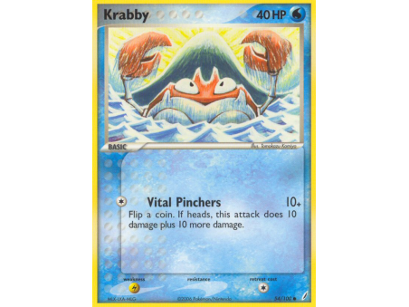 Krabby (Reverse Holo)