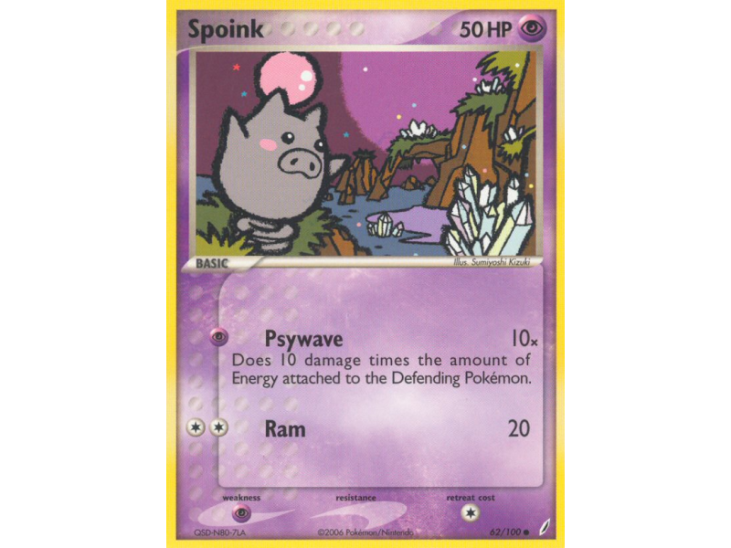 Spoink (Reverse Holo)