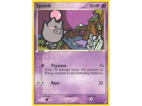 Spoink (Reverse Holo)