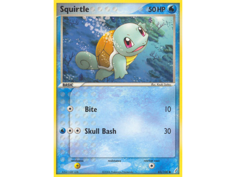 Squirtle (Reverse Holo)