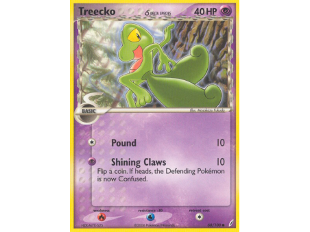Treecko δ (Reverse Holo)