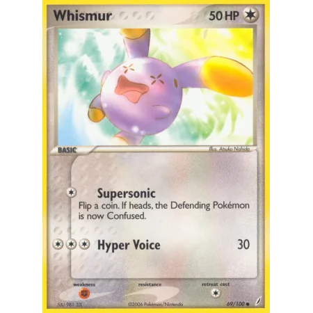 Whismur (Reverse Holo)