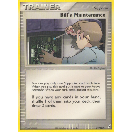 Bill's Maintenance (Reverse Holo)