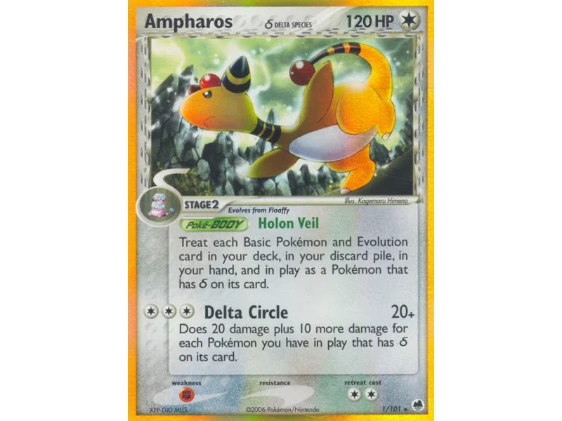 Ampharos δ (Reverse Holo)
