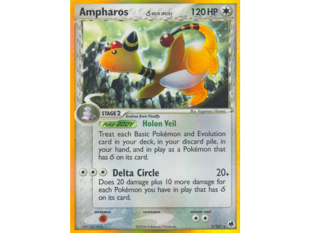 Ampharos δ (Reverse Holo)