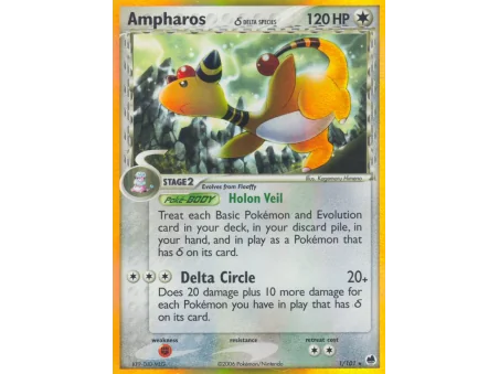 Ampharos δ (Reverse Holo)