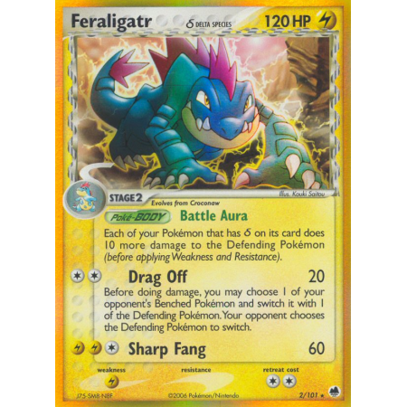 Feraligatr δ (Holo)