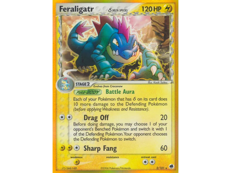Feraligatr δ (Holo)