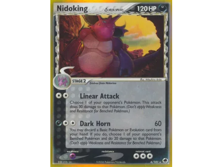 Nidoking δ (Reverse Holo)