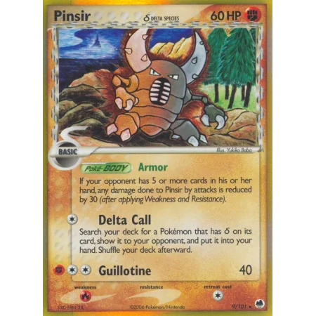 Pinsir δ (Reverse Holo)