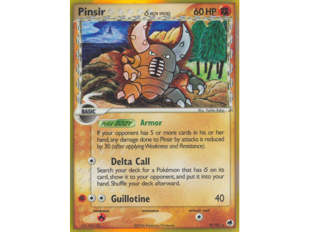 Pinsir δ (Reverse Holo)