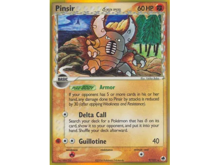Pinsir δ (Reverse Holo)