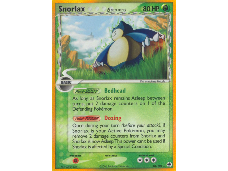 Snorlax δ (Reverse Holo)