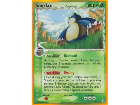Snorlax δ (Reverse Holo)