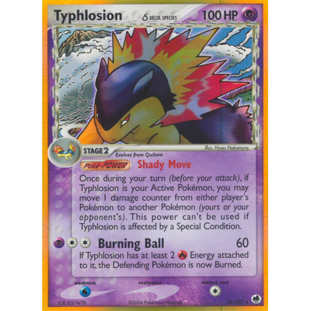 Typhlosion δ (Reverse Holo)