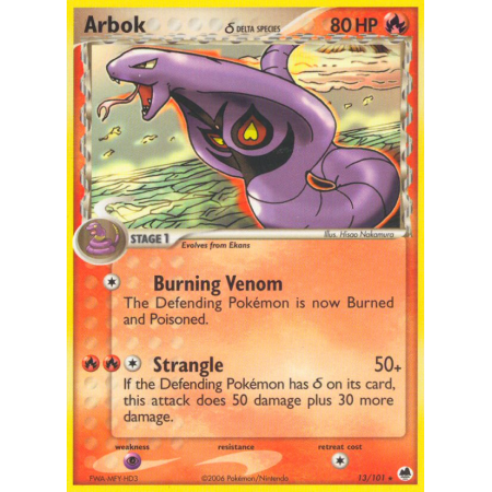 Arbok δ (Reverse Holo)