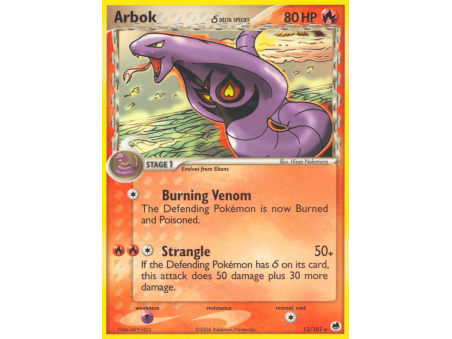 Arbok δ (Reverse Holo)