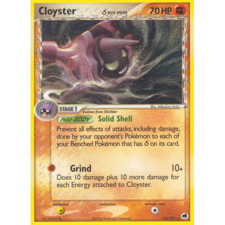 Cloyster δ