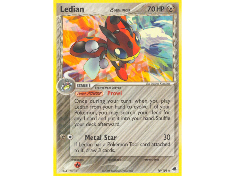 Ledian δ (Reverse Holo)