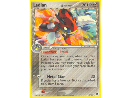 Ledian δ (Reverse Holo)
