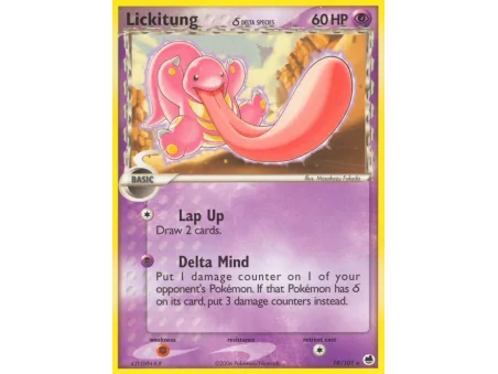 Lickitung δ (Reverse Holo)
