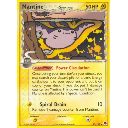 Mantine δ (Reverse Holo)