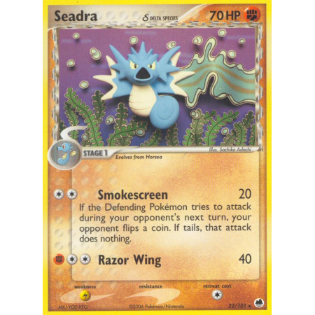 Seadra δ (Reverse Holo)