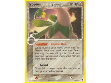 Tropius δ (Reverse Holo)