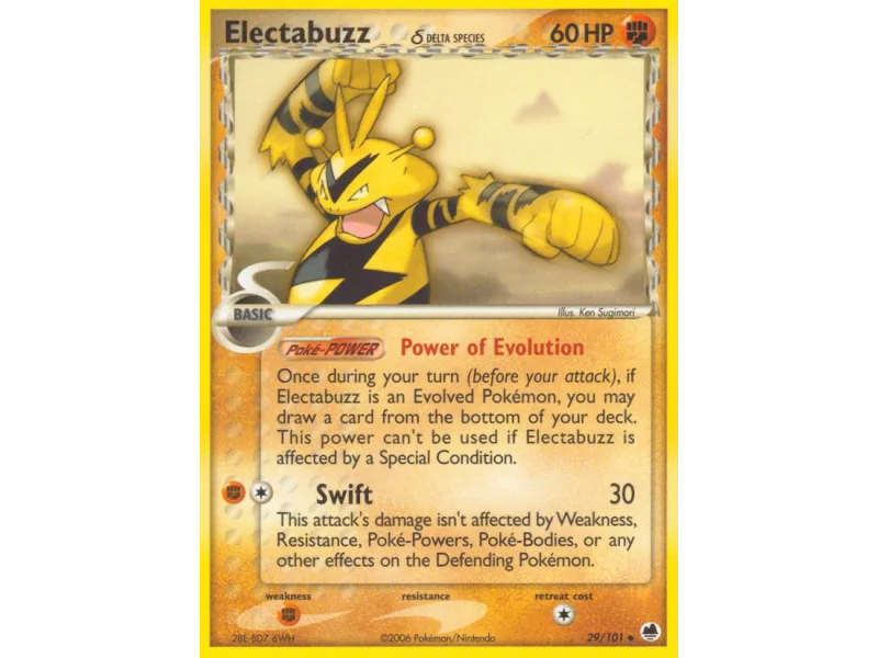 Electabuzz δ (Reverse Holo)