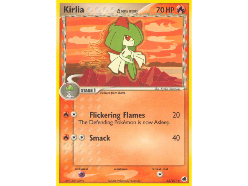 Kirlia δ (Reverse Holo)