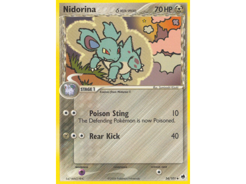 Nidorina δ (Reverse Holo)