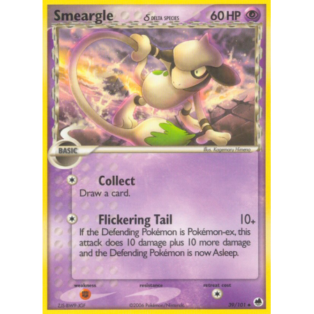 Smeargle δ (Reverse Holo)