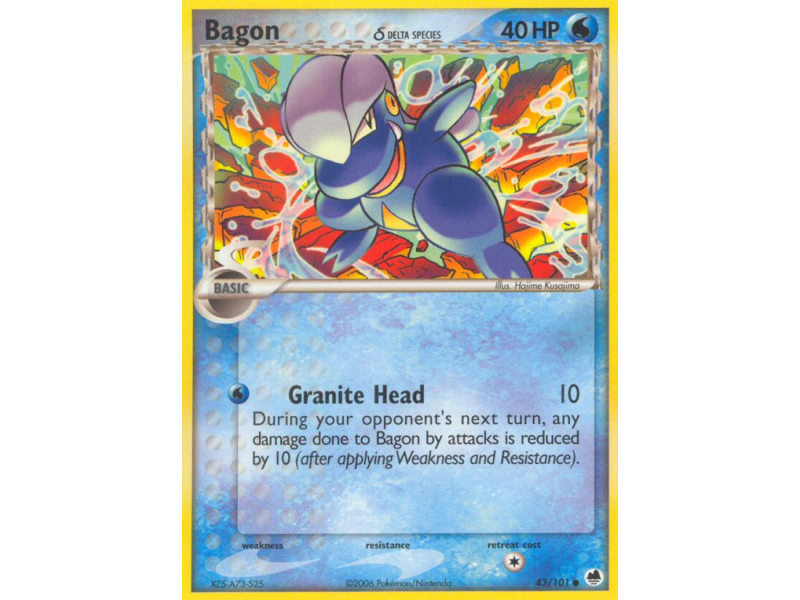 Bagon δ (Reverse Holo)
