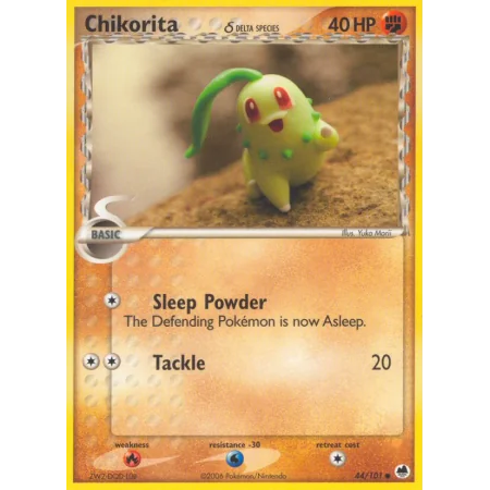 Chikorita δ (Reverse Holo)