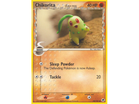 Chikorita δ (Reverse Holo)