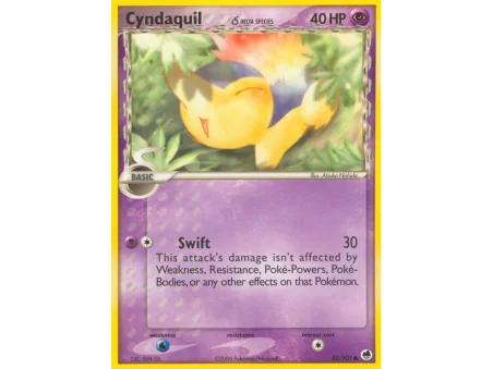 Cyndaquil δ (Reverse Holo)