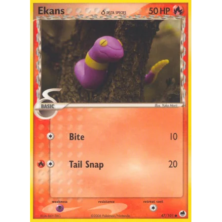 Ekans δ (Reverse Holo)
