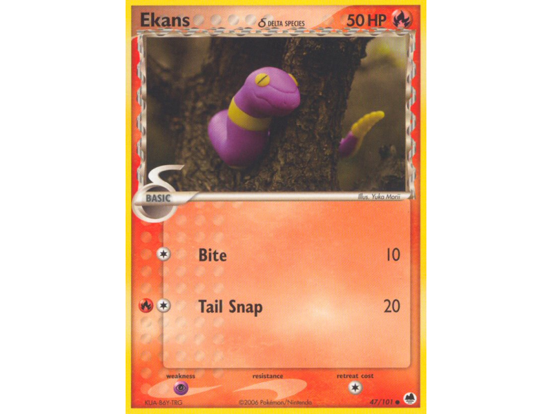 Ekans δ (Reverse Holo)