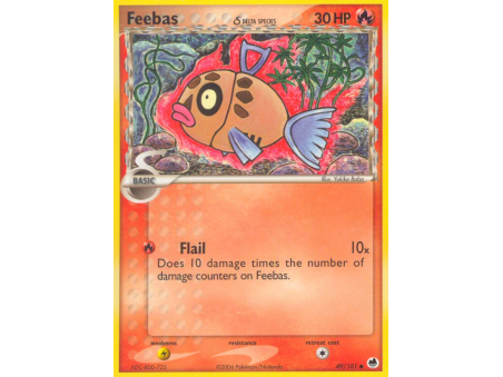 Feebas δ (Reverse Holo)