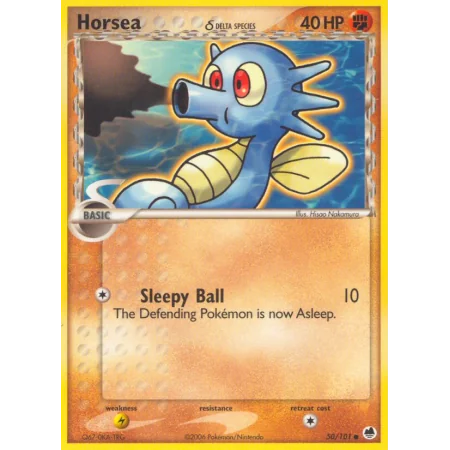 Horsea δ (Reverse Holo)