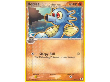 Horsea δ (Reverse Holo)