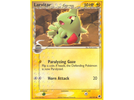 Larvitar δ (Reverse Holo)