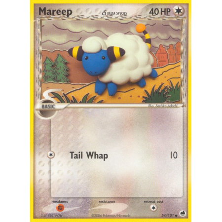 Mareep δ (Reverse Holo)