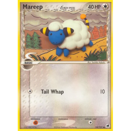 Mareep δ (Reverse Holo)