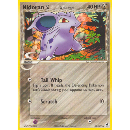 Nidoran ♀ δ (Reverse Holo)