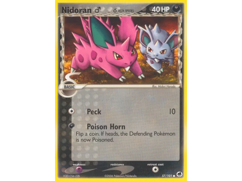 Nidoran ♂ δ (Reverse Holo)