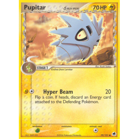Pupitar δ (Reverse Holo)
