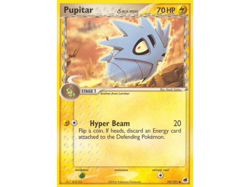 Pupitar δ (Reverse Holo)