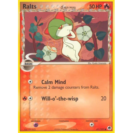 Ralts δ (Reverse Holo)