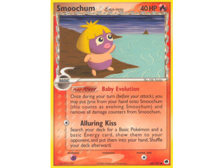 Smoochum δ (Reverse Holo)